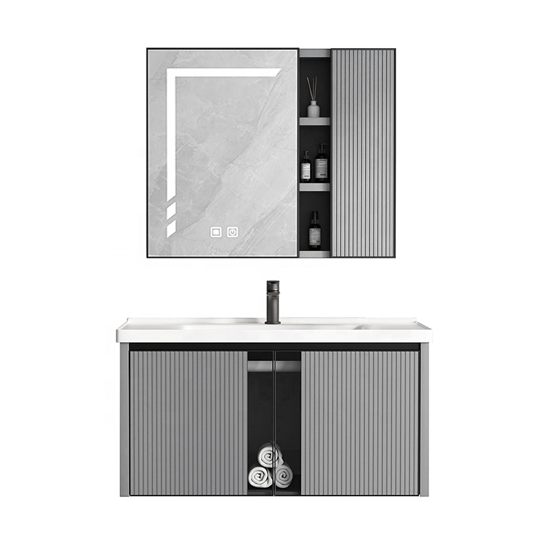 Modern Luxury American Bathroom Vanity Cabinets for Apartment Use