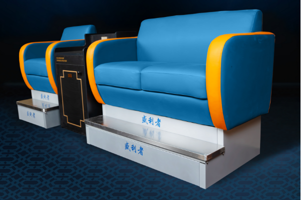 Commercial Bar Furniture Set with Spectator Chairs for Billiards Hall &amp; Table Tennis Room