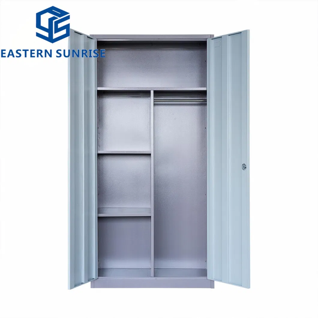 Metal Steel Cupboard Wardrobe Closet Cabinet Office Furniture Detail 2