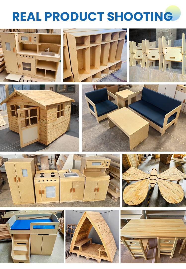 Montessori Preschool Bookcase Wooden Toddler Daycare Furniture Nursery Library Reading Tree Bookshelf Corner for Kindergarten