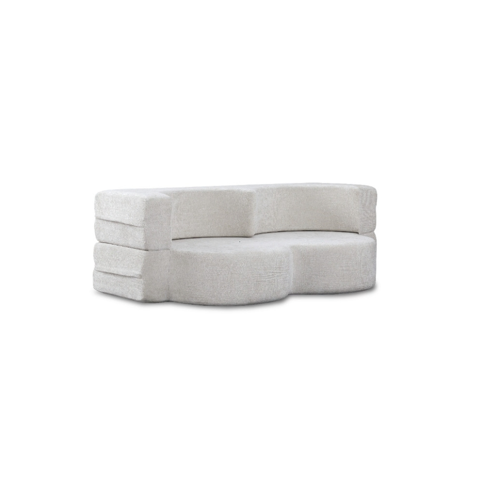 Sofa with Wood Trim Accent on Base for Extra Decorative Element