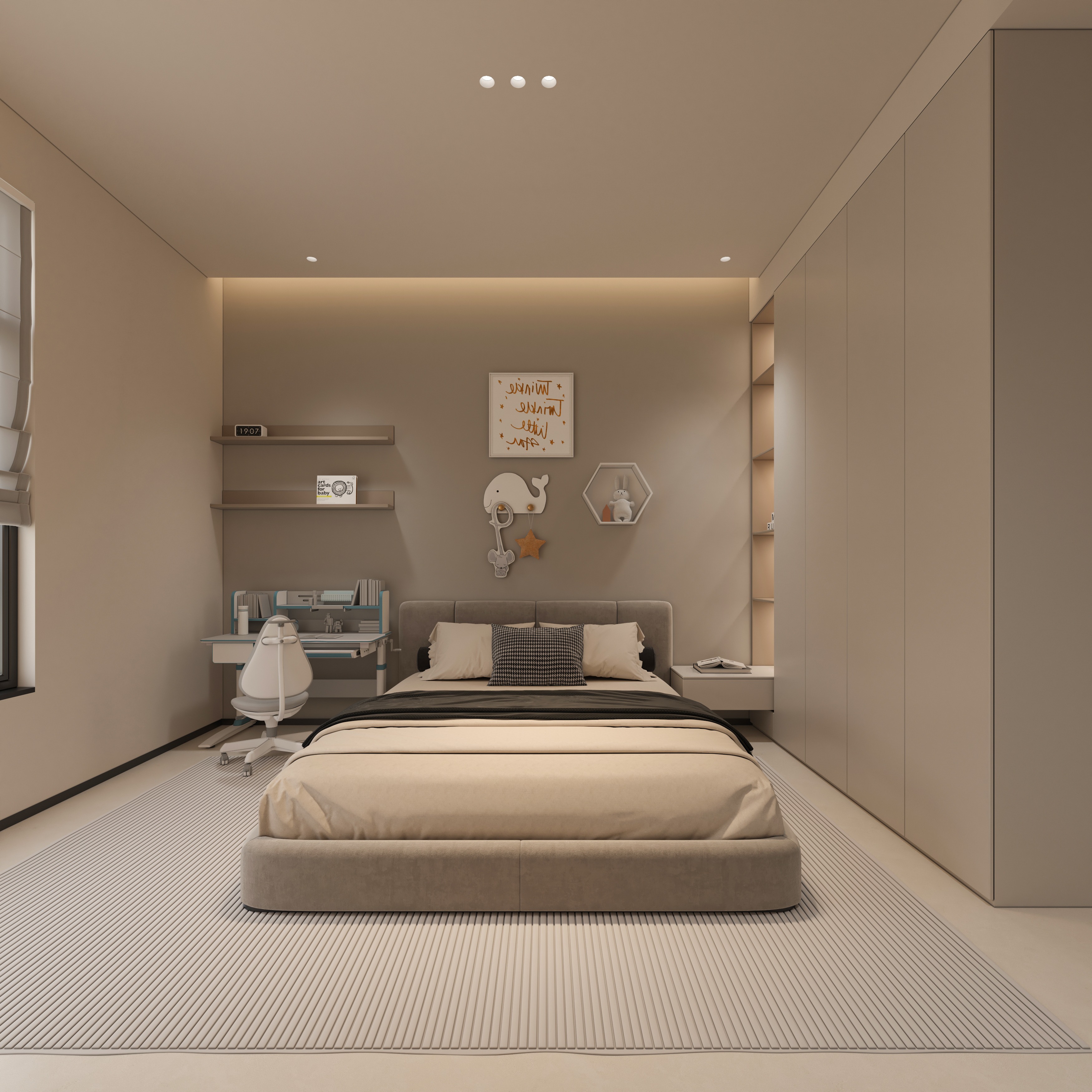 One Stop Design and Procurement Luxury Apartments Bedroom Sets Furniture European Style Multifunctional Saving Space