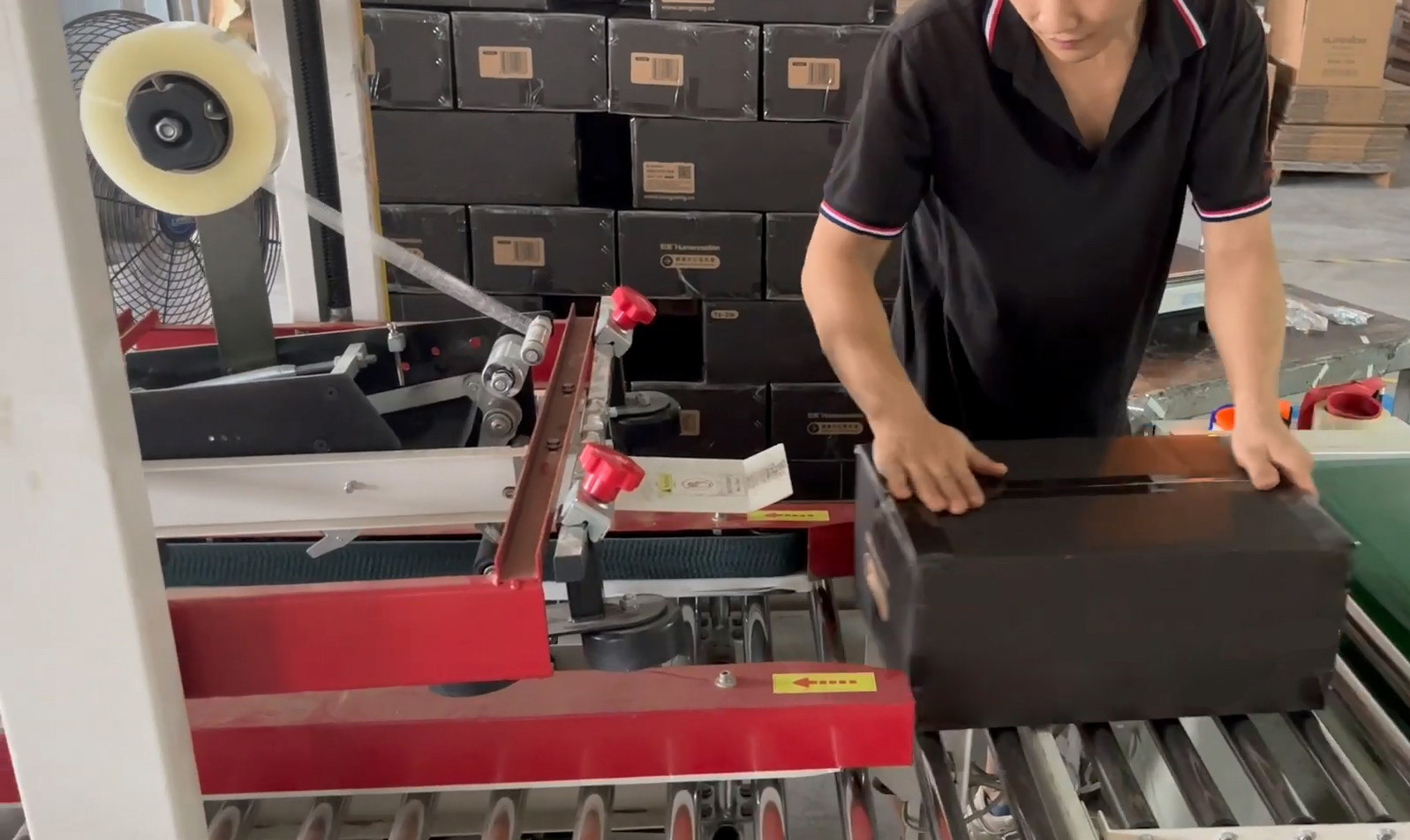 Semi-Automatic Packaging