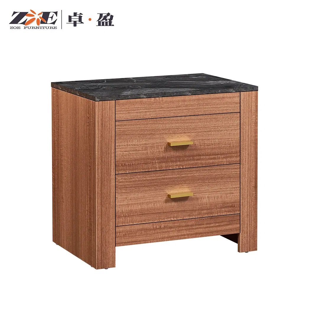 Eco-Friendly Modern Bedroom Furniture Set Sustainable Solid Wood Finish for Home Bedroom
