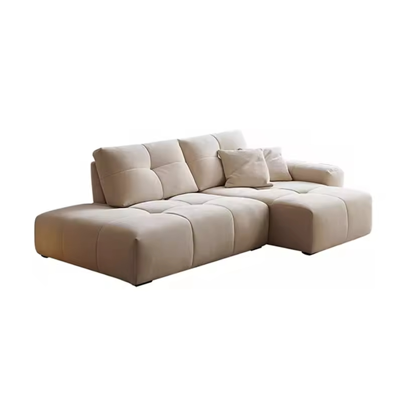 Modern Sofa Bed Living Room Set Nordic Modern Minimalism Living Room l Shaped Combination Modular Sectional Sofa