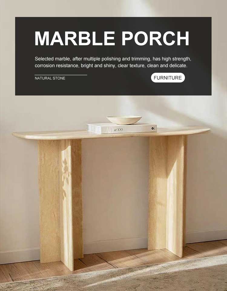 Marble Porch Desk Showcase