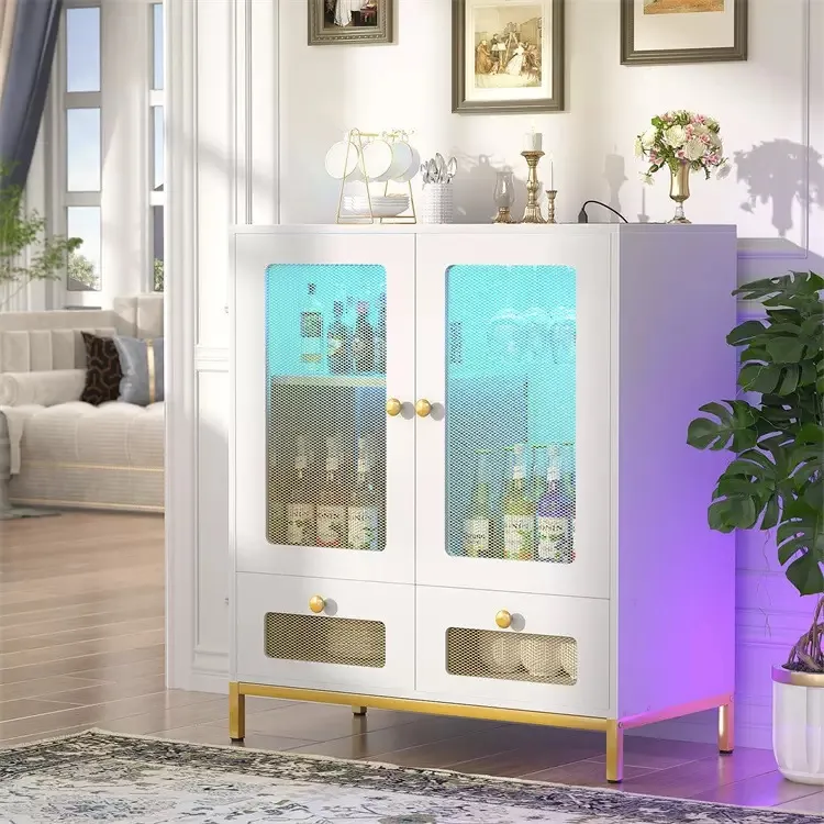 Sleek Modern Storage Cabinet Detail 4