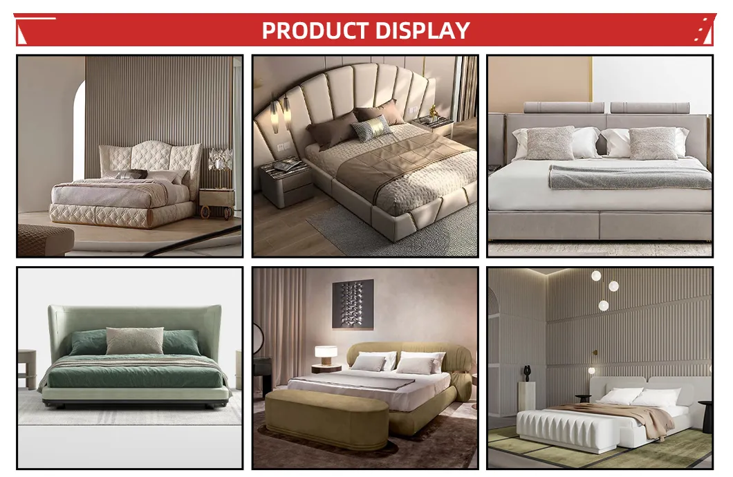 Channel Tuft Headboard Bed, Decorative Accent Furniture