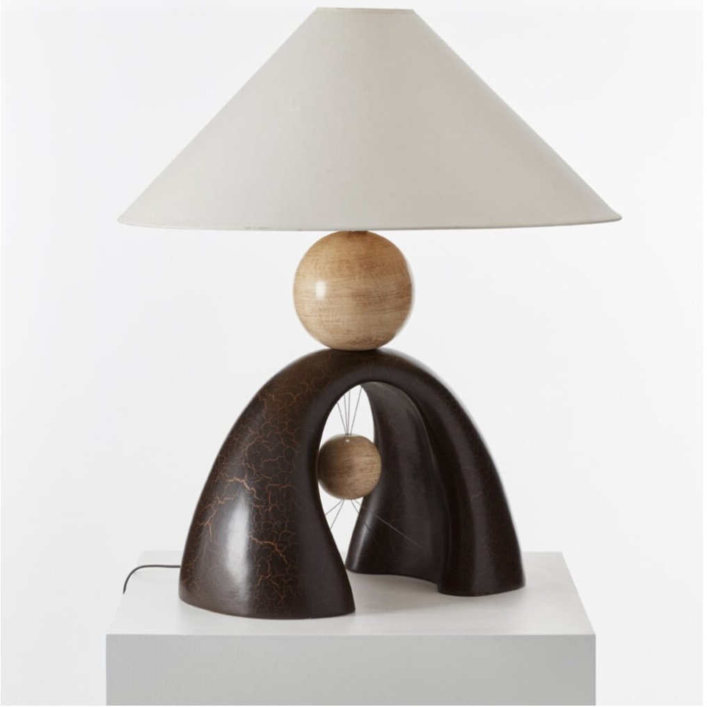 Retro Desk Lamp, Special-shaped Solid Wood Desk Lamp, Bedroom Bedside Lamp, Living Room Lamp, Guesthouse Designer Model Lamp