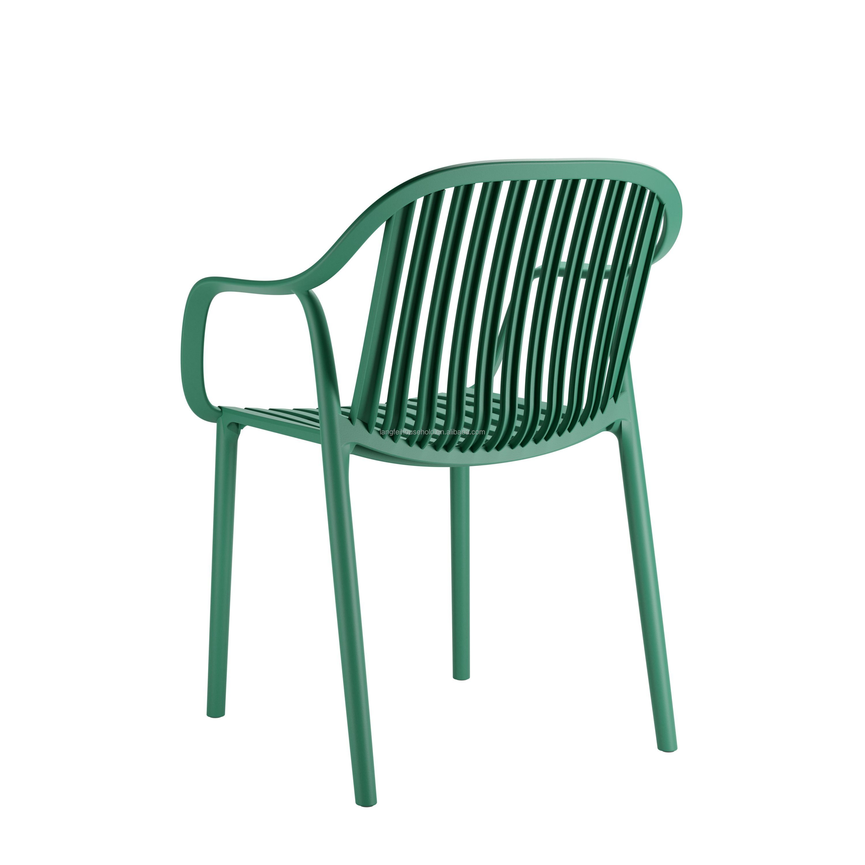 Best Seller Stackable Taupe Pp Plastic Garden Chair