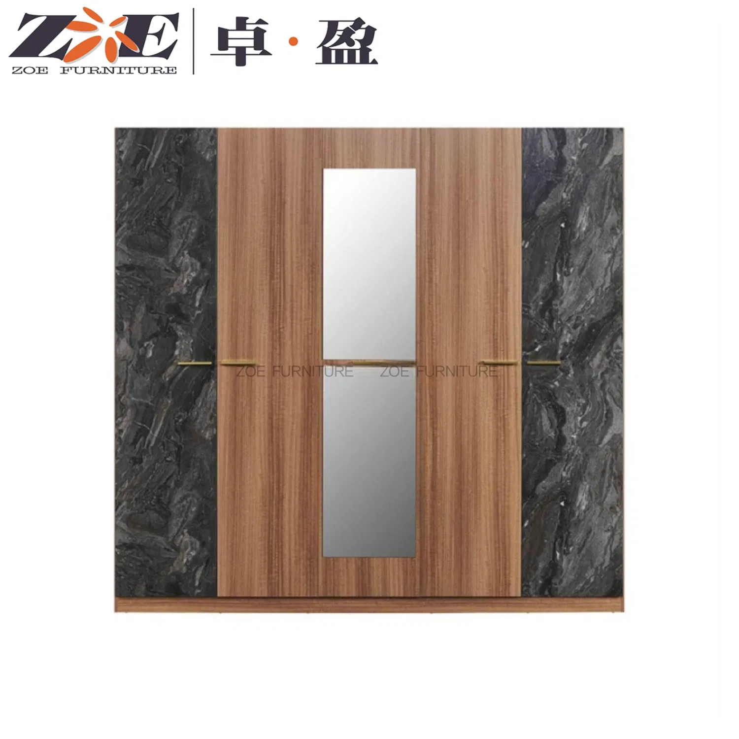 Eco-Friendly Modern Bedroom Furniture Set Sustainable Solid Wood Finish for Home Bedroom