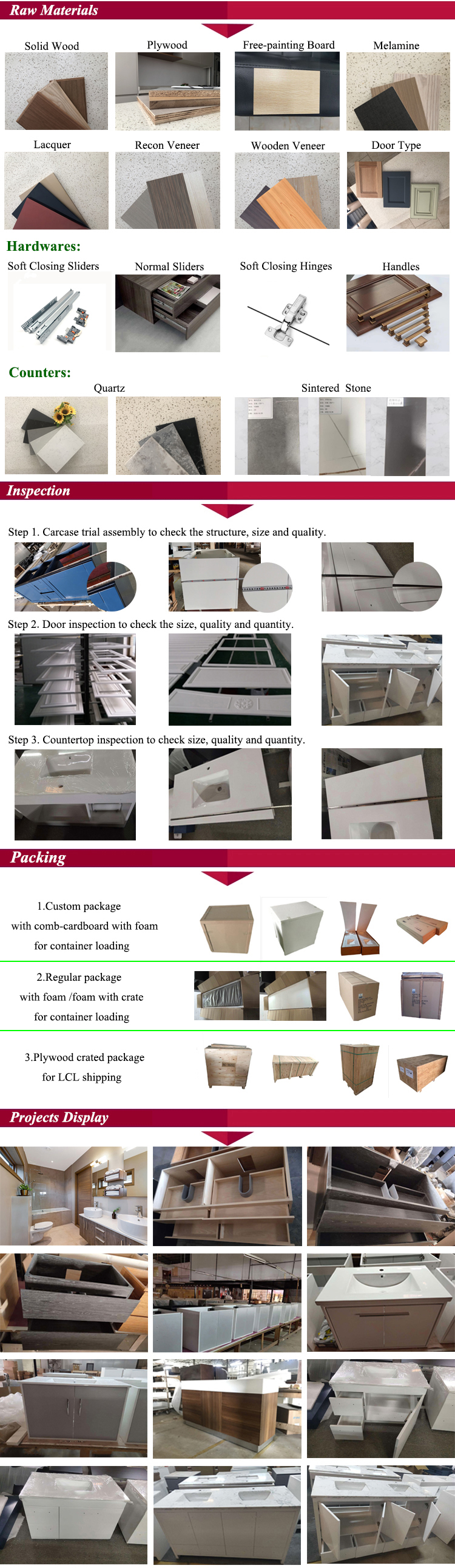 Cabinet Details Structure