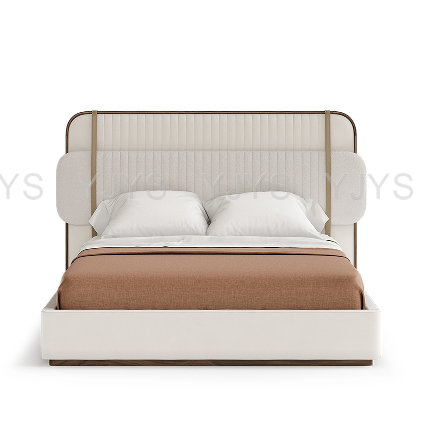 Channel Tuft Headboard Bed, Decorative Accent Furniture