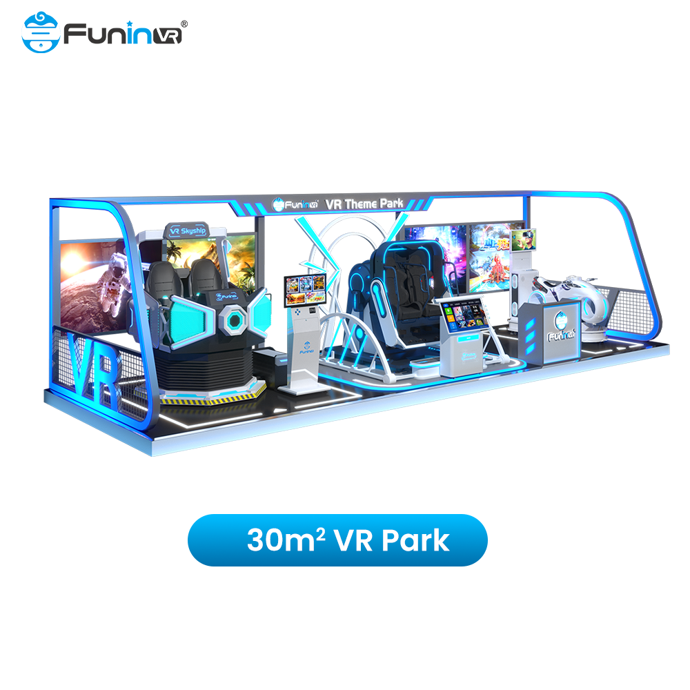 Virtual Reality Room Arcade Center Simulator 9d Entertainment Center Kids Playground Indoor Video Game Machine Equipment VR Zone