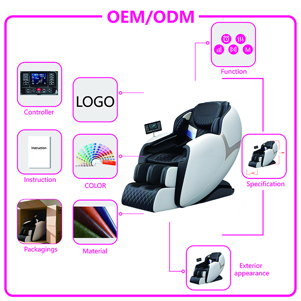 Manufacturer Wholesale Luxury Electric Massage Chair Home Full Body 3D Zero Gravity Furniture Small Sofa for Warehouse Space