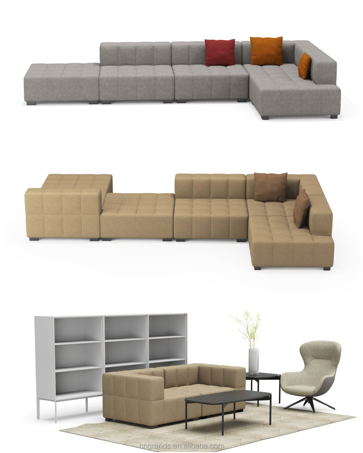 Lounge Area Office Setup 1
