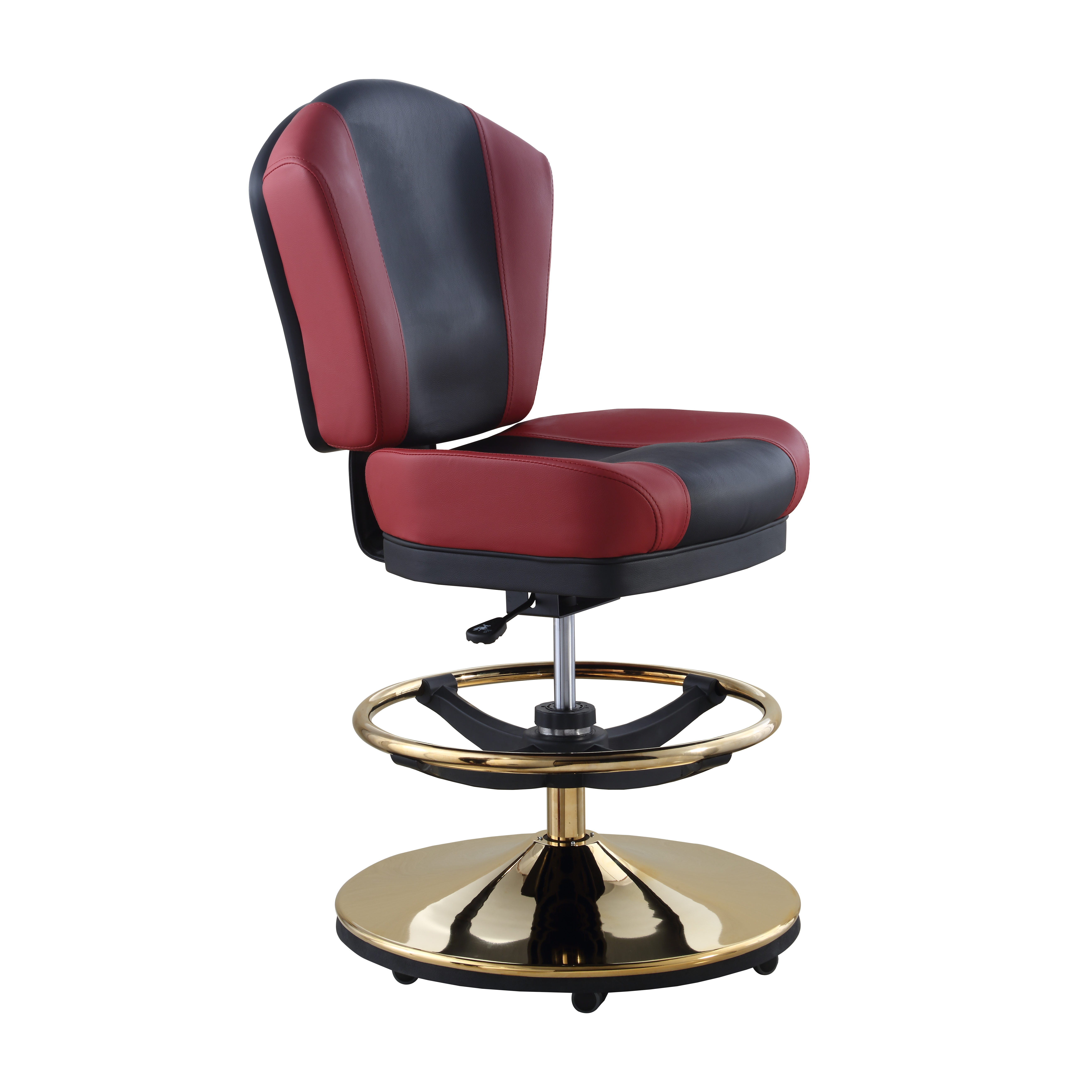 Successor Adjustable Swivel PU Leather Casino Slot Machine Chair Modern Ergonomic Bar Stool Poker Tables Gaming Rooms Kitchen