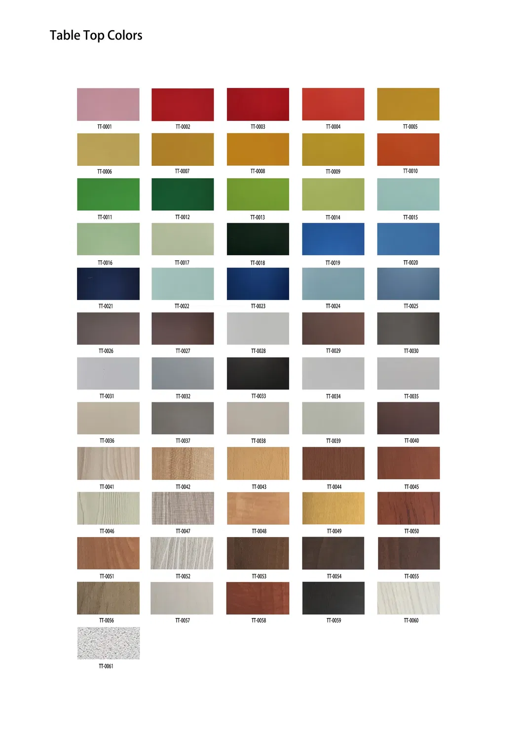 Color Option Details