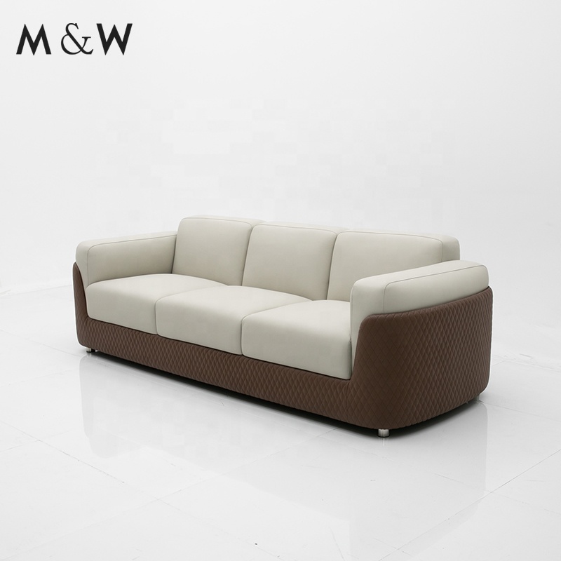 M&W Modern Minimalist Luxury Furniture Elegant Office Comfortable Sofa Set