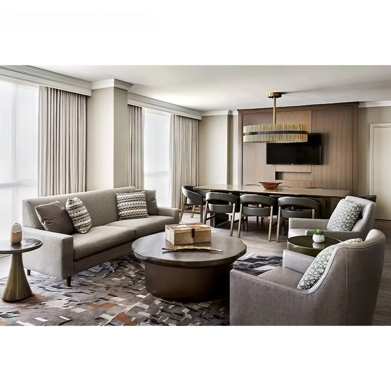 Modern Eco-Friendly Commercial-Grade FF&E Furniture for Hotels