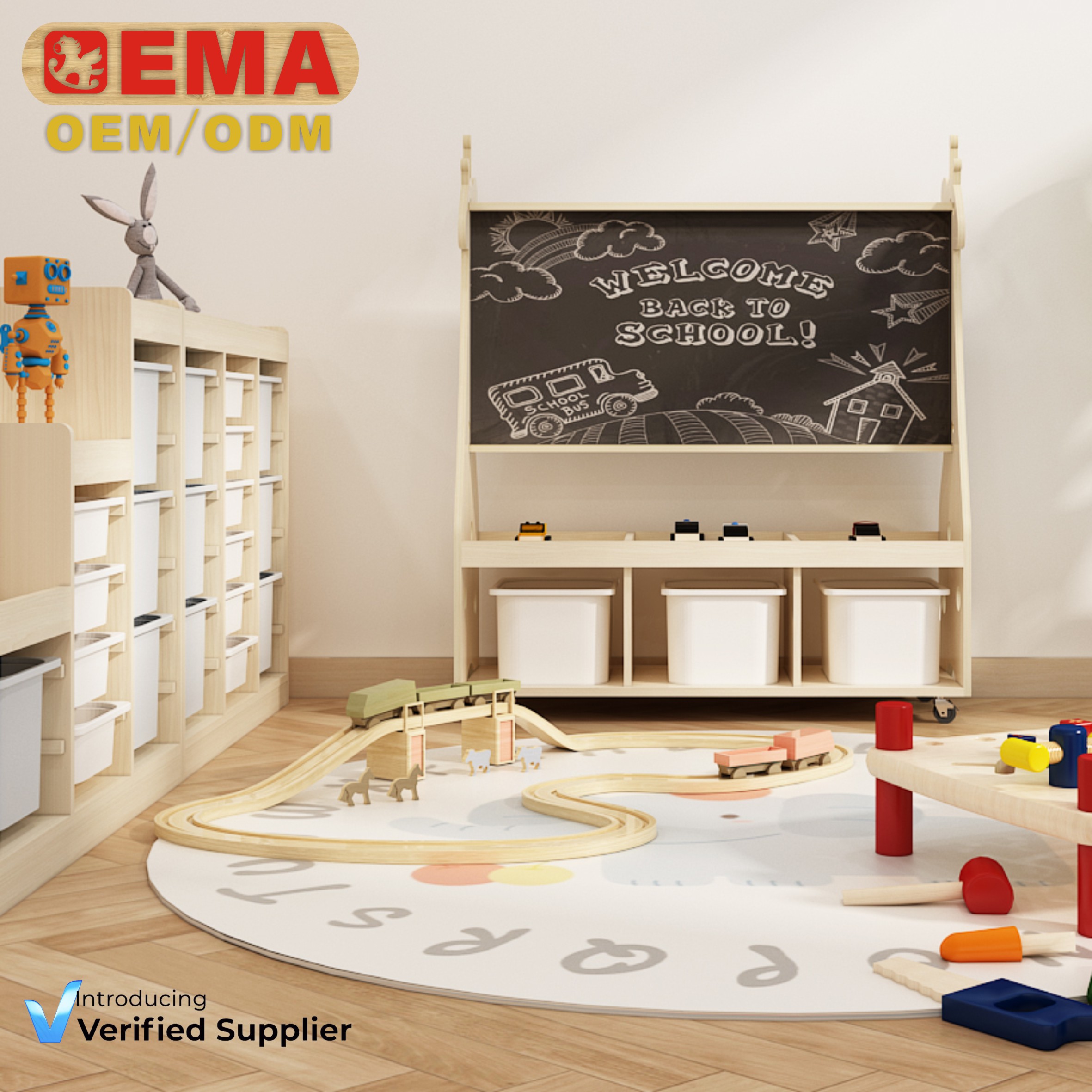 Montessori Classroom Furniture Design 2