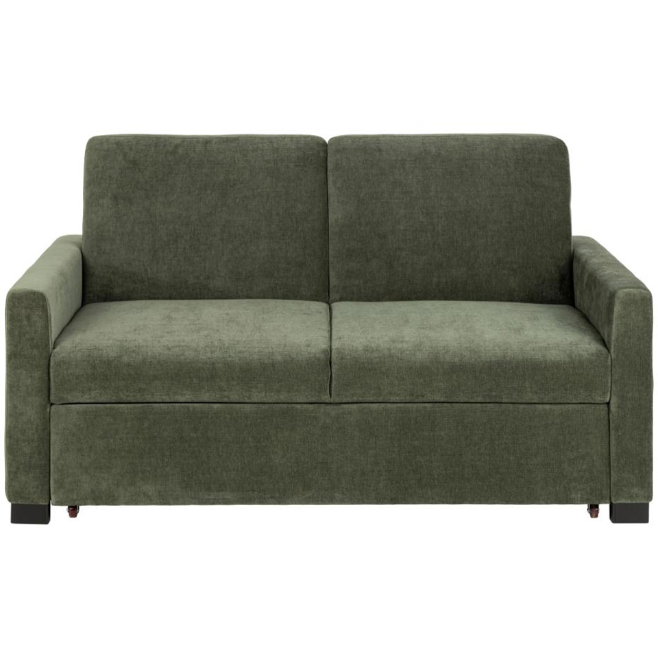 Modern Fabric Sofa Bed with Storage Space 2-in-1 Sleeper Sofa for Small Apartment
