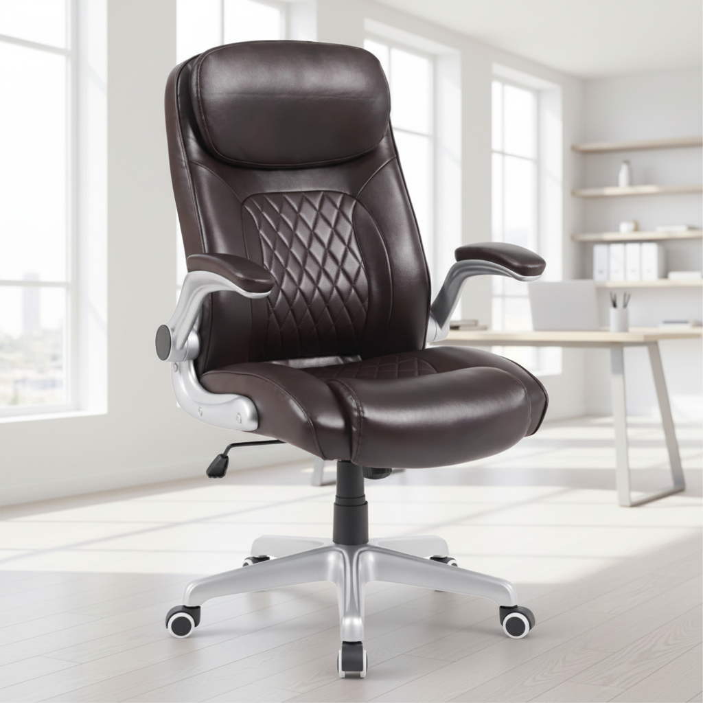 Modern Study Chair Designed for Small Spaces Home Office and Kids Rooms Ergonomic Design Saves Space
