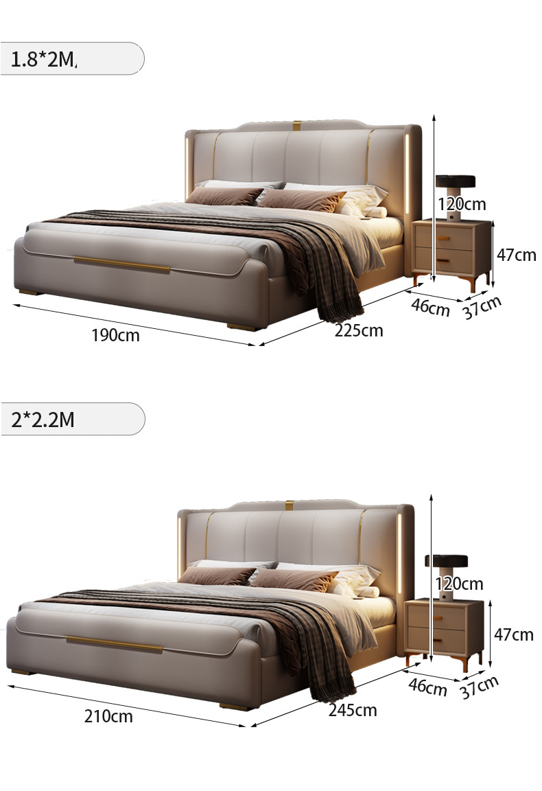 Soft Luxury Bed Detail 14