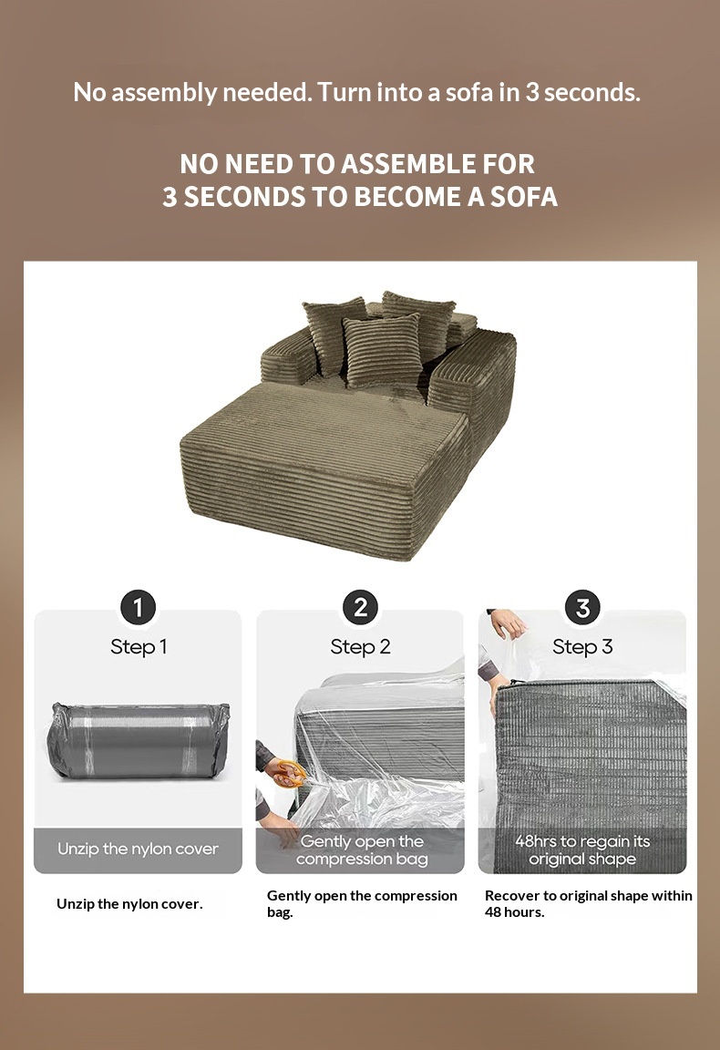 Vacuum Packing Sofa