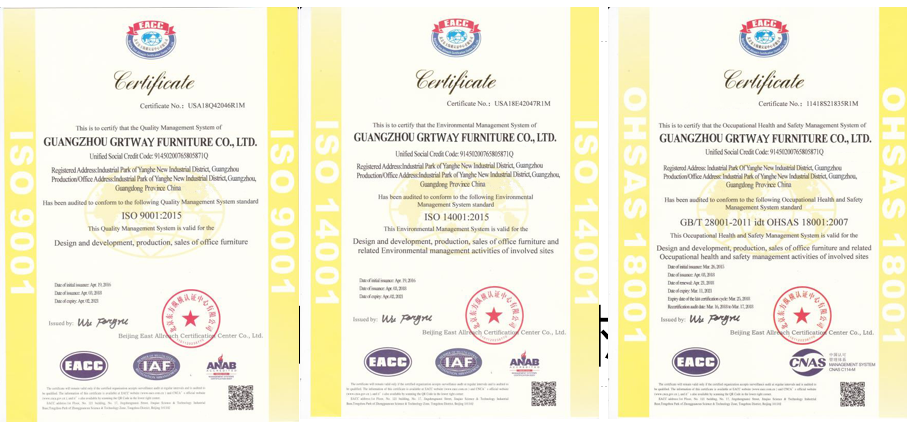 Factory Certificate