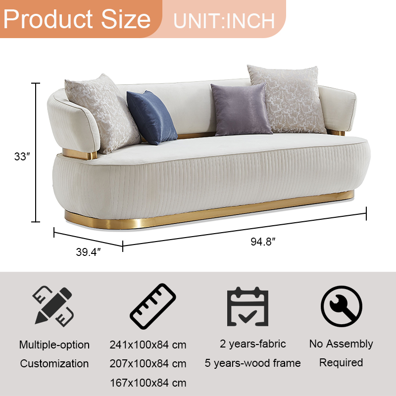 Modern Minimalist Italian Style l Shape 1 2 3 Seater Sofas Set Luxury Modular Sectional Suite Couch Villas Living Room Furniture