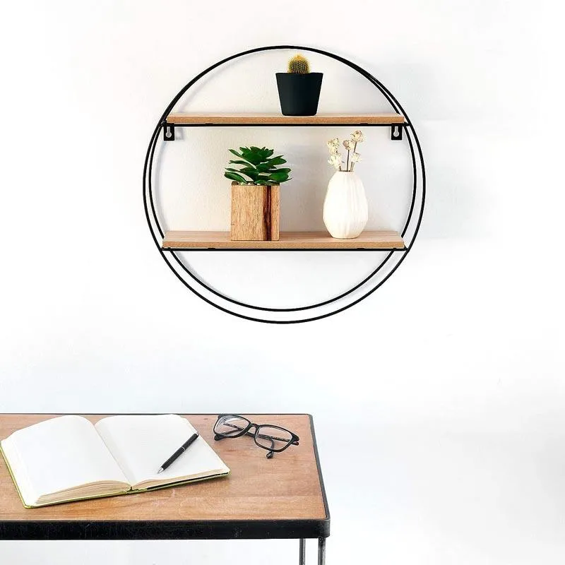 Decorative Wall Accent Floating Shelf Design 7