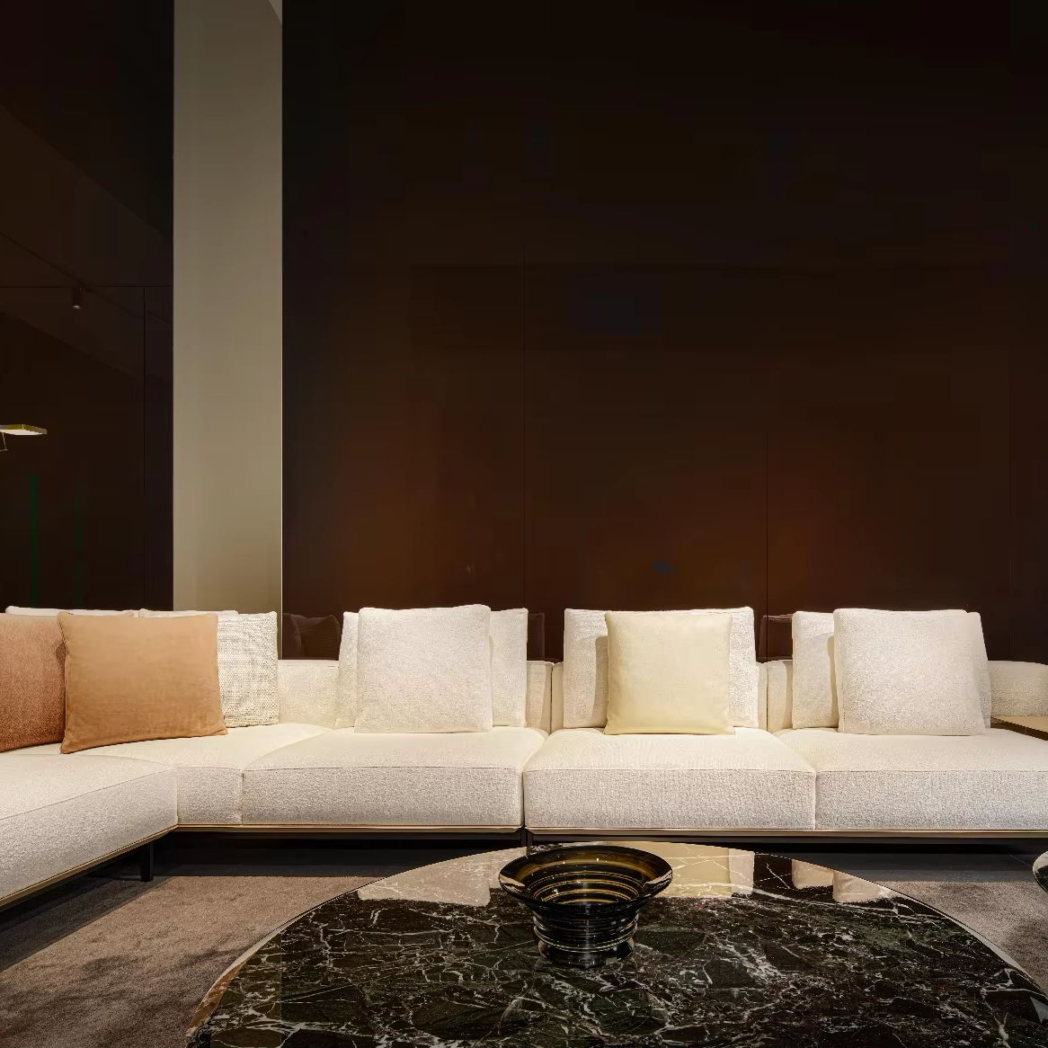 Modern White Italian Luxury Sectional Couch Comfortable Modular Sofa Bed Fabric Leather Living Room Furniture Sofas
