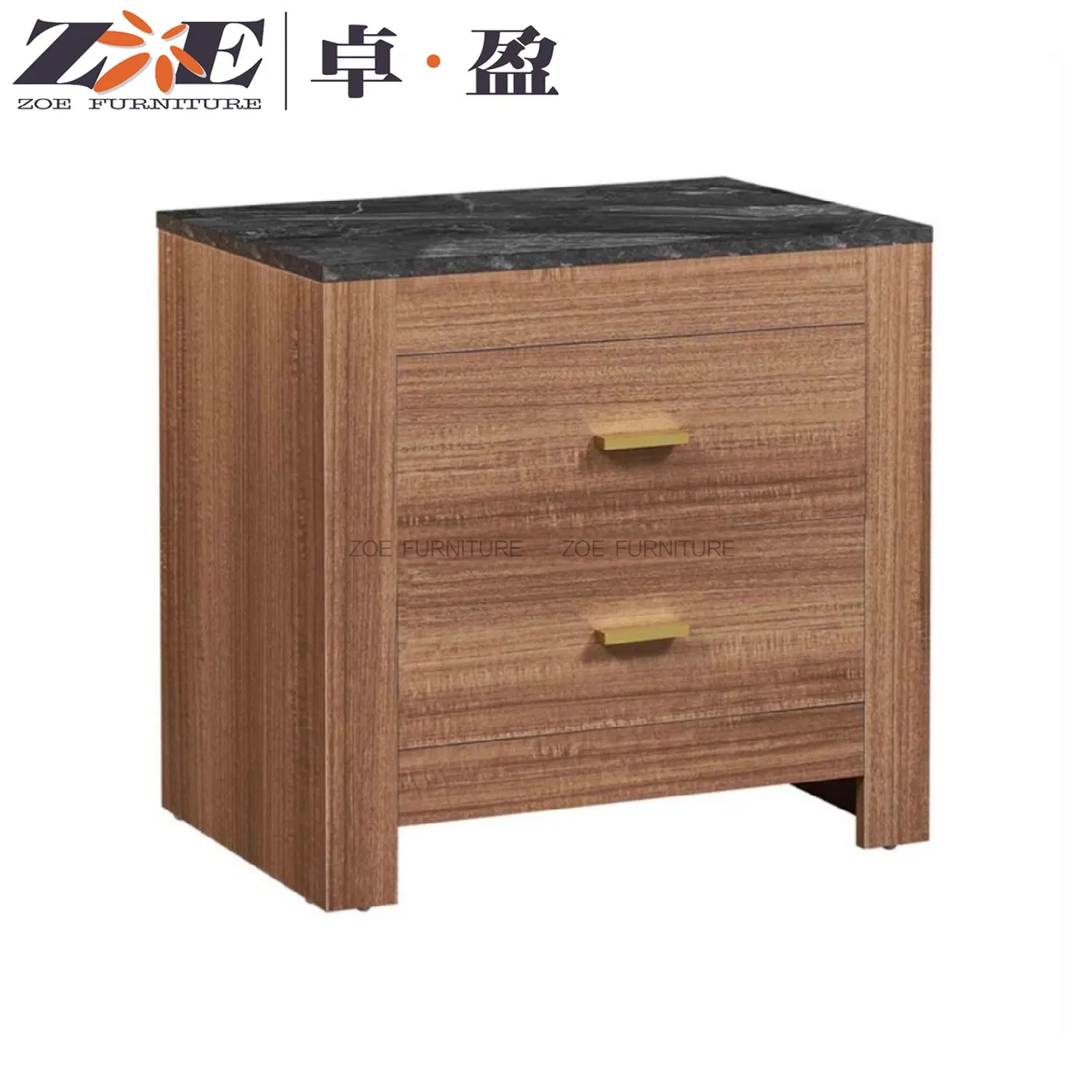 Eco-Friendly Modern Bedroom Furniture Set Sustainable Solid Wood Finish for Home Bedroom