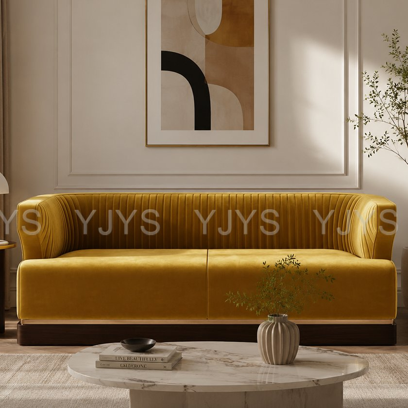 Trim Detail Accent Sofa, Decorative Interior Furniture
