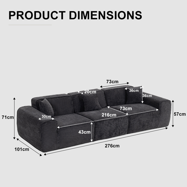 Compressed Sofa Detail 4