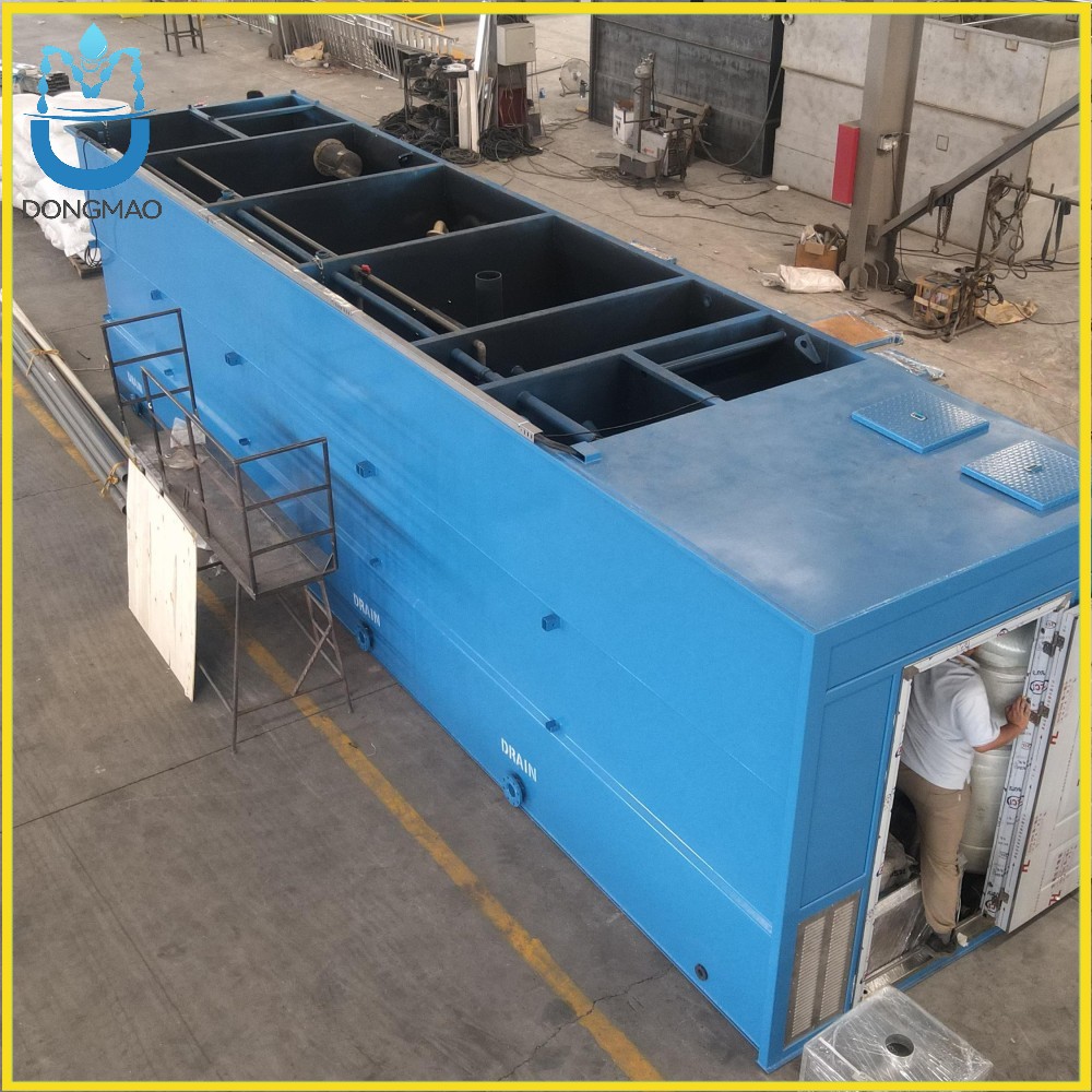 30m&sup3;/Day Containerized Packaged MBR Sewage Treatment Plant For Camping Grounds, RV Sites, Parks And Public Restrooms