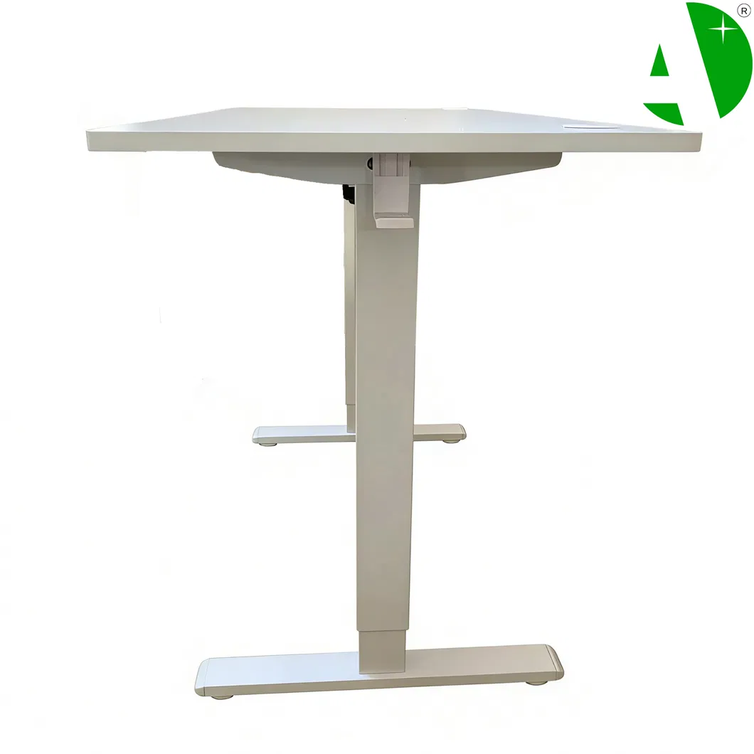 (AS-A2044WHE-1206(All White)) Computer Director Gaming Desk Mooden Adjustable Height Table Home Office Guangzhou Furniture