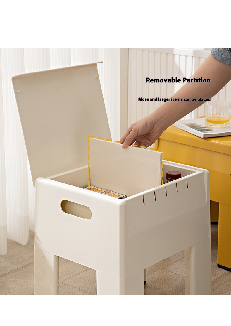 Modern Simple Home Entrance Hallway Storage Multi-Function Shoe Changing Stool Plastic Ancient Internet Celebrity Clothing Store