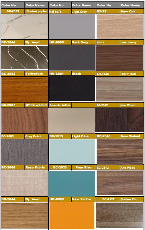 Color Swatch Options