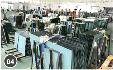 Mirror sheet processing