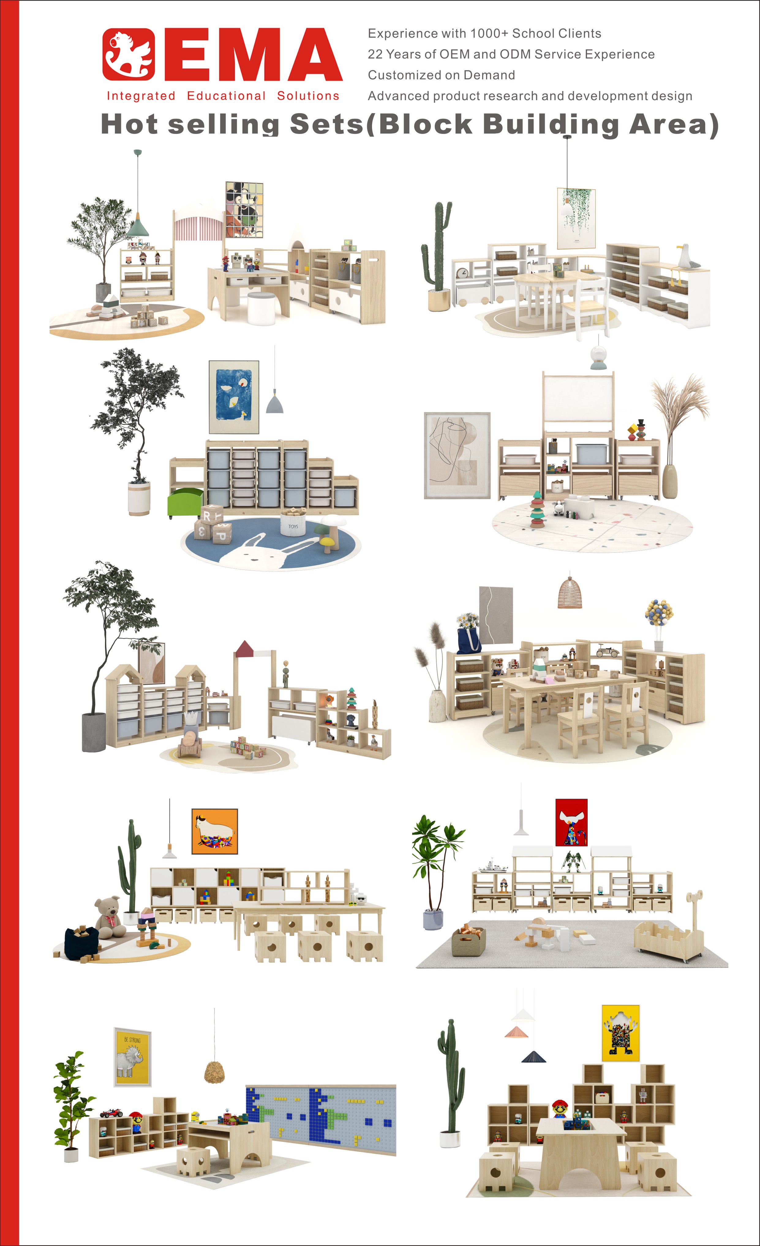 Montessori Classroom Furniture Design 6