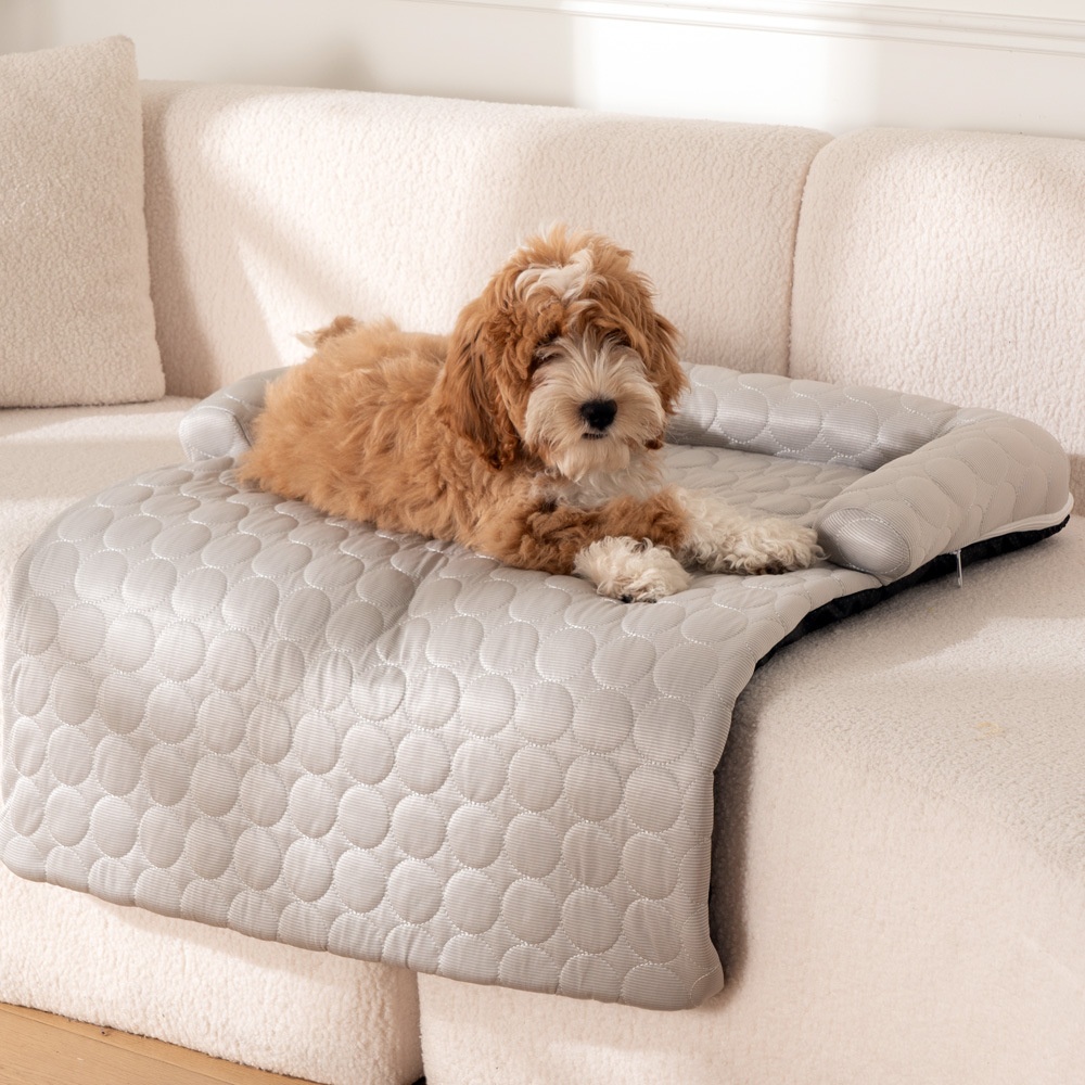 Summer Ice Sense Soft Dog Sleeping Mat All Seasons Detachable Washable Pet Sofa Bed for Cats and Dogs