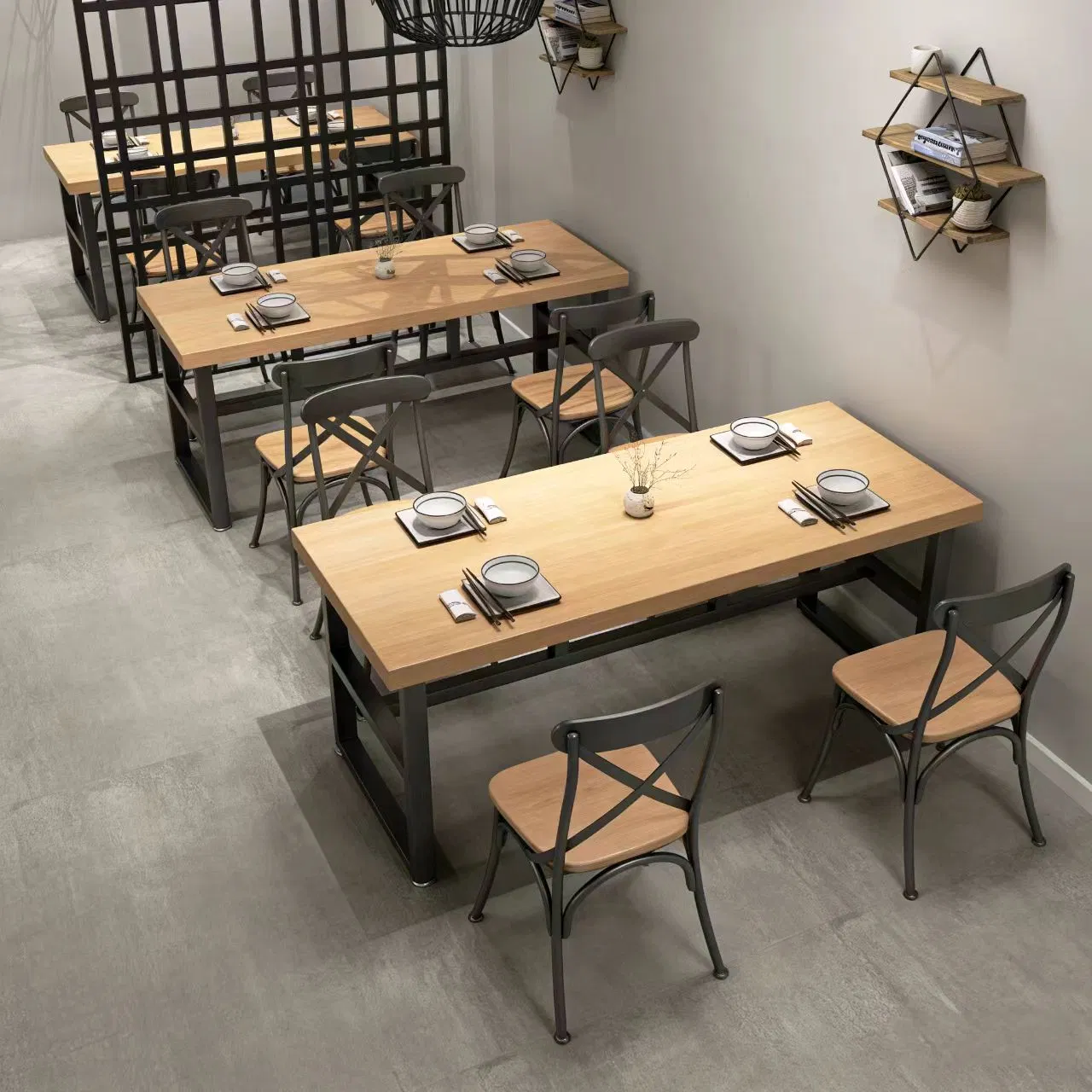 Sustainable Dining Furniture Set for Eco-Friendly Hotel Restaurants
