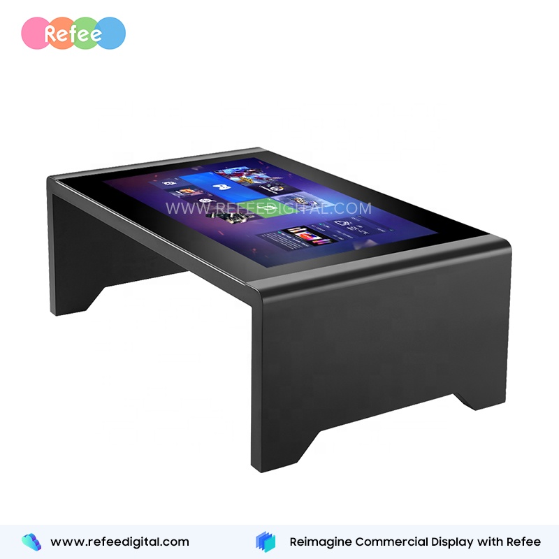 Conference Advertising Stand Menu Holder Led Coffee Touch Screen Table With Game Interactive Restaurant 16.7m,black 178 /178 5ms