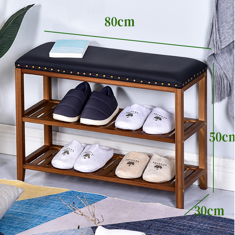 Bamboo Shoe Rack Details 1