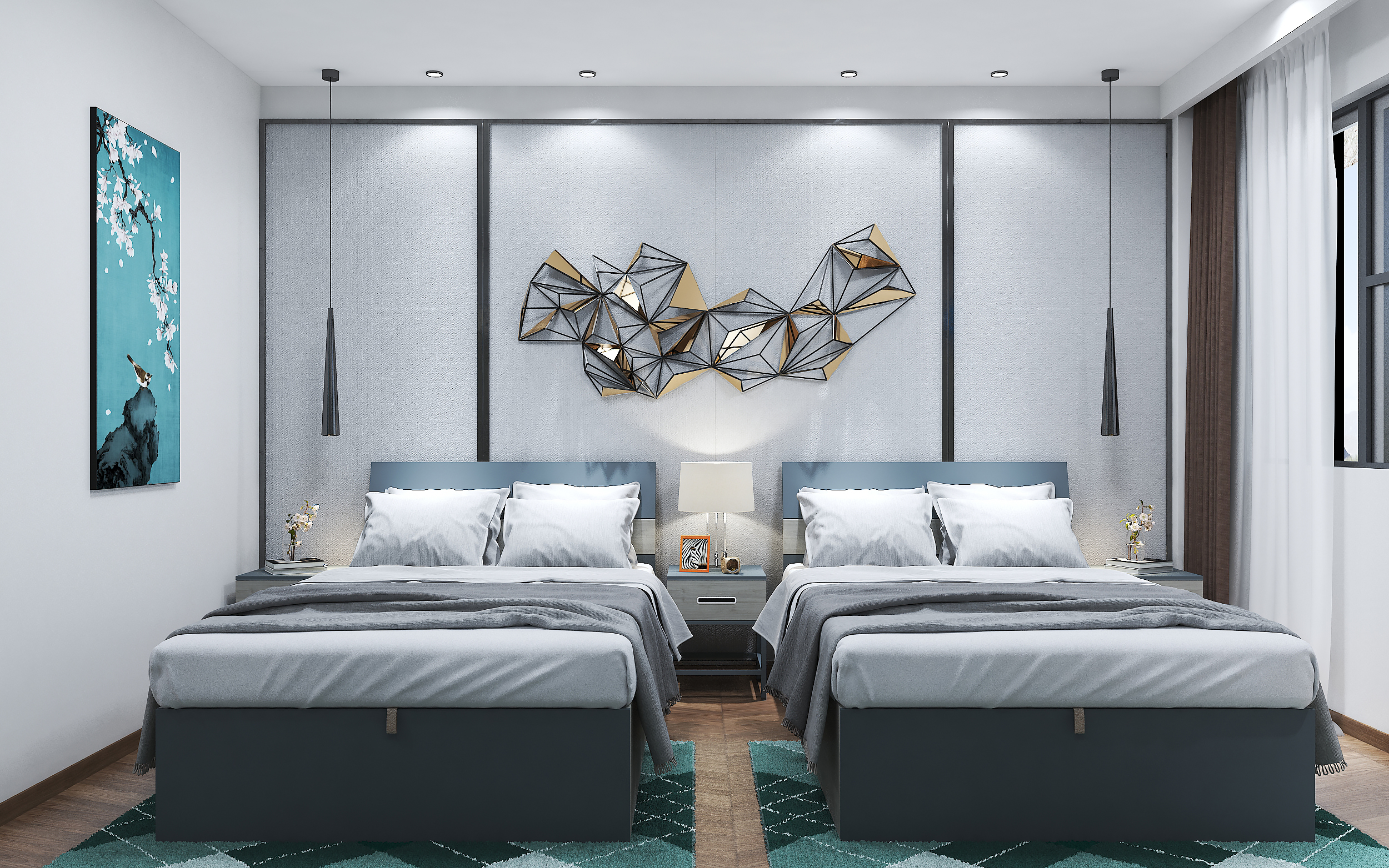 Modern Bed Room Furniture Bedroom Set