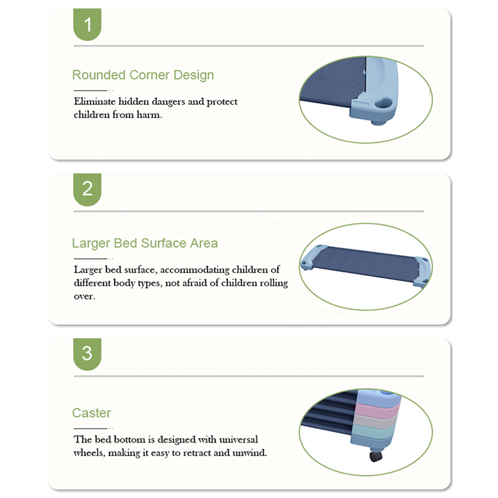 Portable Foldable Toddler Cot | Durable, Lightweight Sleeping Bed for Daycare, Preschool &amp; Nap Time