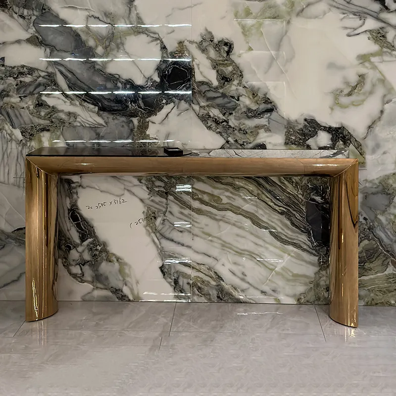 Modern Furniture Decorative Hallway Living Room Buffet Cabinets Silk Road Patterned Accent Sideboard