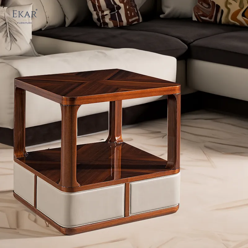 Stylish Decorative Trim Corner Table - Elegant Home Decor Accent